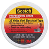 Scotch 3/4 in. W x 66 ft. L White Vinyl Electrical Tape (Pack of 10)