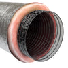 Imperial 25 ft. L X 12 in. D Silver Poly Duct