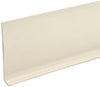 M-D 0.13 in. H x 48 in. L Prefinished Almond Vinyl Wall Base (Pack of 18)