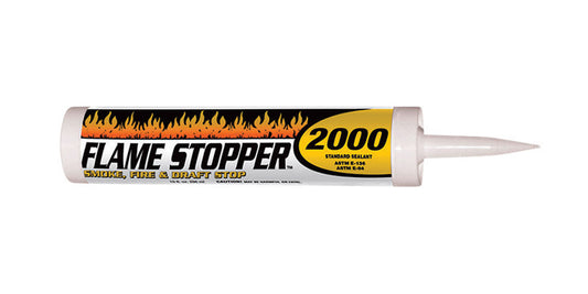 Flame Stopper Red Acrylic Latex Sealant 10 oz. (Pack of 12)