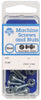 Hillman No. 1/4-20 x 3/4 in. L Slotted Round Head Zinc-Plated Steel Machine Screws 6 pk (Pack of 10)