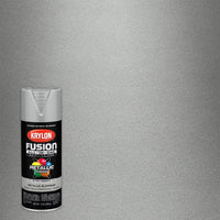 Krylon K02766007 12 Oz Aluminum Metallic Fusion All-In-One Spray Paint (Pack of 6)