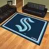 NHL - Seattle Kraken 8ft. x 10 ft. Plush Area Rug