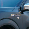 2 Piece Heavy Duty Aluminum Embossed Truck Emblem Set