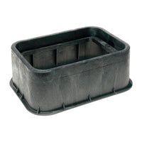 NDS 19 in. W X 14 in. D X 6 in. H Rectangular Valve Box Extension Black