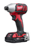 Milwaukee  M18  18 volt Cordless  Brushed  Compact Impact Driver  Kit  1500 in-lb