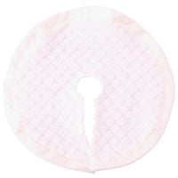 Celebrations White Tree Skirt 12 in. (Pack of 12)