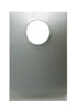 Deflect-O Jordan 4 in. Dia. Silver/White Aluminum Window Plate (Pack of 6)