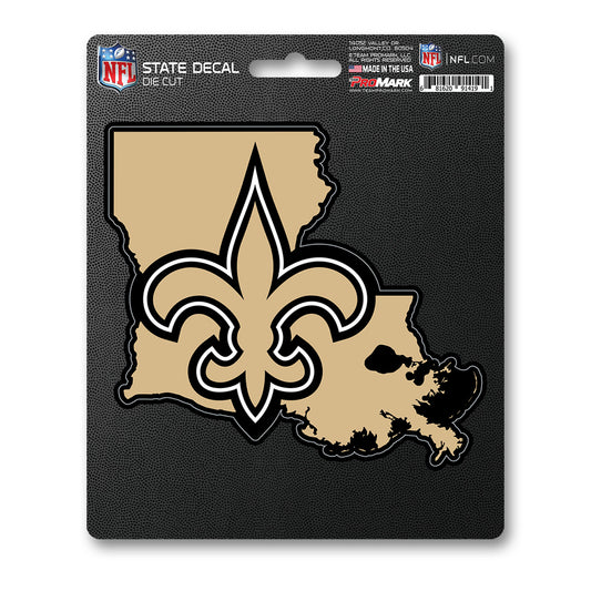 NFL - New Orleans Saints Team State Decal Sticker