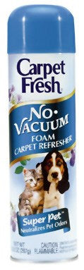 Carpet Fresh Super Pet Cat/Dog Foam Carpet Cleaner 10.5 oz