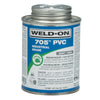 Weld-On 705 Gray Solvent Cement For PVC 8 oz