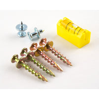 Hangman Gold 100 lbs. Capacity Keyhole Hanging Kit 1 L in. (Pack of 6)