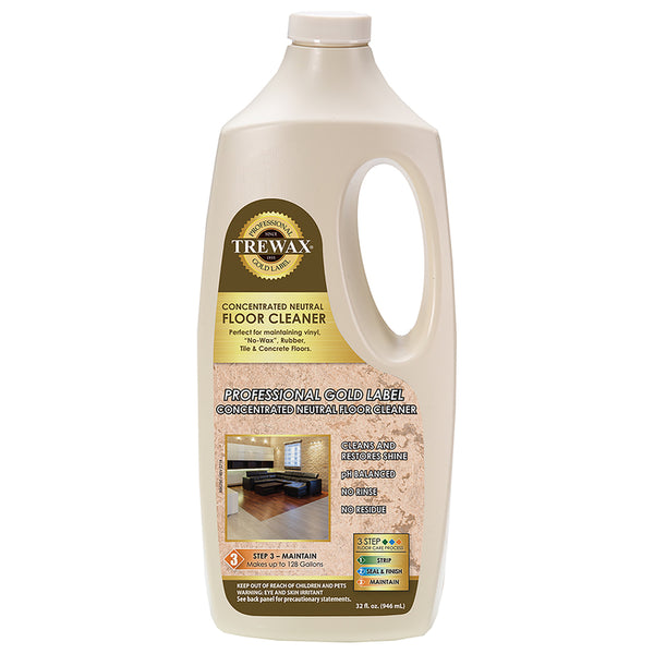 Limpiador de pisos líquido sin aroma Trewax de 947 ml - Oferta de la semana