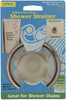 Whedon Drain Protector 3-1/2 in. D Chrome Stainless Steel Shower Drain Strainer