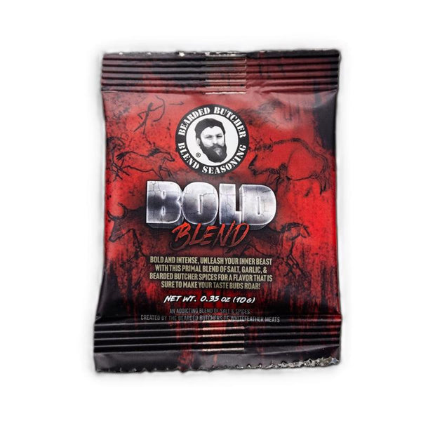 Condimento para BBQ Bold Blend de Bearded Butchers, 0.35 oz (paquete de 30)