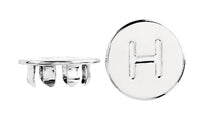 Danco Round Chrome Plastic Hot Index Button For American Standard Faucets (Pack of 5)