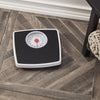 Taylor 330 lb Analog Bathroom Scale Black