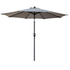 Living Accents 9 ft. Tiltable Tan Market Umbrella