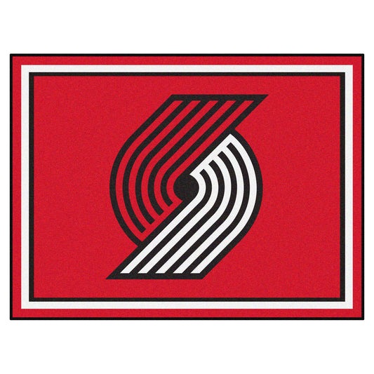 NBA - Portland Trail Blazers 8ft. x 10 ft. Plush Area Rug