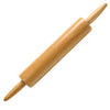 Norpro 10 in. L X 2.25 in. D Wood Rolling Pin Brown