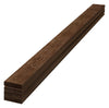 UFP-Edge 1 in. H X 4 in. W X 96 in. L Rustic Dark Brown Wood Trim boards