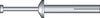Hillman 1/4 in. D X 1-1/2 in. L Steel Mushroom Head Hammer Drive Anchor 100 pk