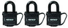 Master Lock 6.56 in. H X 1-9/16 in. W Steel 4-Pin Cylinder Covered Padlock Keyed Alike