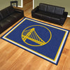 NBA - Golden State Warriors 8ft. x 10 ft. Plush Area Rug