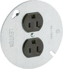 Leviton 15 amps 125 V Brown Outlet 5-15R 1 pk