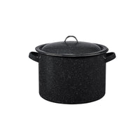 Granite Ware Porcelain Enamel Stew Pot 7.5 qt Black - Open Box