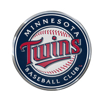MLB - Minnesota Twins Heavy Duty Aluminum Color Emblem