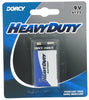 Dorcy Mastercell 9-Volt Zinc Carbon Batteries 1 pk Carded