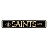 Team Color Street Sign D�cor 4in. X 24in. Lightweight