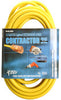 Coleman Cable 2587sw8802 25' Yellow Extension Cord