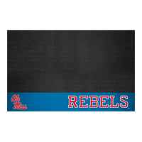 University of Mississippi (Ole Miss) Light Blue Grill Mat - 26in. x 42in.