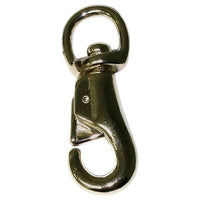 Baron 7/8 in. D X 4 in. L Nickel-Plated Zinc Animal Tie Snap 300 lb