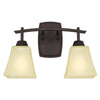 Westinghouse Midori 2-Light Oil Rubbed Bronze Wall Sconce