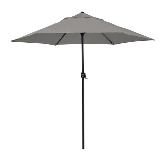March Products Astella 9 ft. Tiltable Taupe Market Umbrella