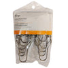 Kenney Chrome Silver Metal Shower Curtain Rings 12 pk