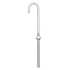 Hampton Small Zinc-Plated Silver Zinc 1 in. L J-Bolt 115 lb. 1 pk (Pack of 10)