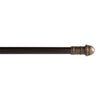Kenney Oil Rubbed Bronze Dresden Cafe Rod 28 in. L X 48 in. L