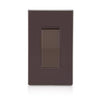 Leviton Decora 15 amps Single Pole Rocker Switch Brown 1 pk