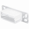 Prime-Line Plastic Center Guide Drawer Track Back Plate 2 pk