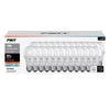 Feit A19 E26 (Medium) LED Bulb Adjustable White 60 Watt Equivalence 24 pk (Pack of 2)