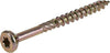 Hillman Power Pro No. 8 X 2 in. L Star Yellow Zinc Wood Screws 1 lb 165 pk