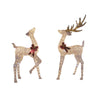 Celebrations LED Warm White Buck/Doe 6 ft. Yard Decor