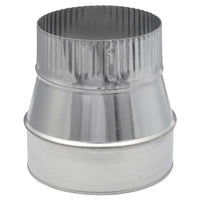 Imperial 7 in. D X 5 in. D Galvanized Steel Furnace Pipe Reducer