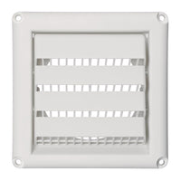 Deflect-O Fresh Air Intake 4 in. D White Aluminum/Plastic Vent Dryer Hood