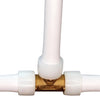 Apollo Expansion PEX / Pex A 1 in. Expansion PEX in to X 1 in. D PEX Brass Tee