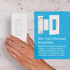 Lutron Caseta White 150 W 3-Way Smart-Enabled Dimmer Switch w/Remote Control 1 pk